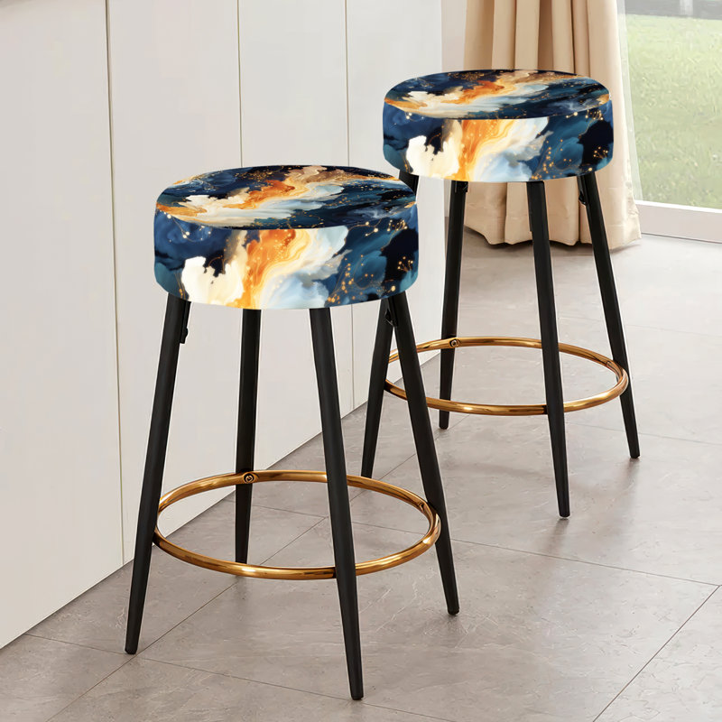 Wayfair orange bar stools discount